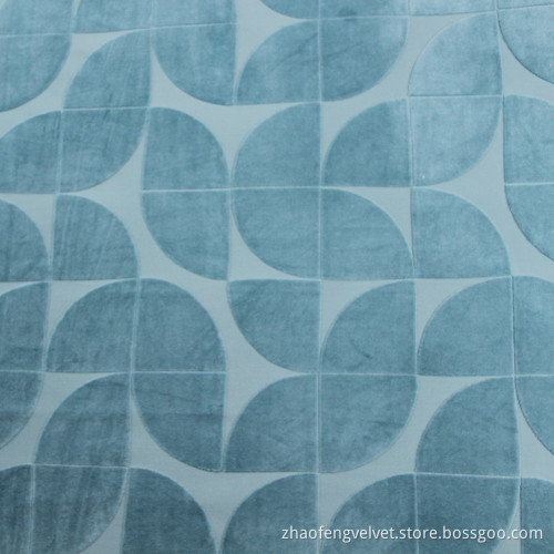 100% Polyester Knitting Jacquard Velvet Curtain Fabric